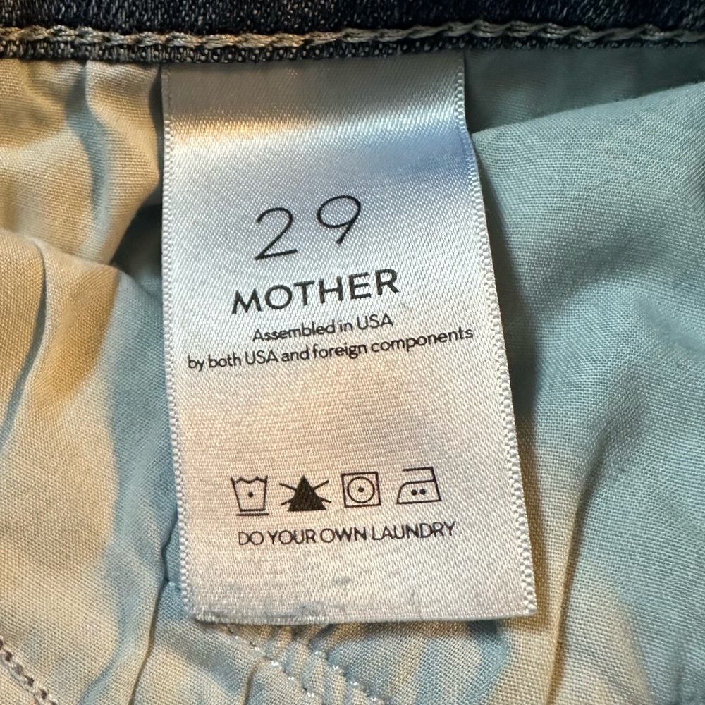 MOTHER Denim Insider Crop Fray in Gypsy Size 29 - Picture 8 of 11